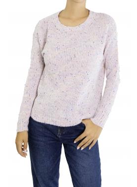Maglia girocollo multicolor